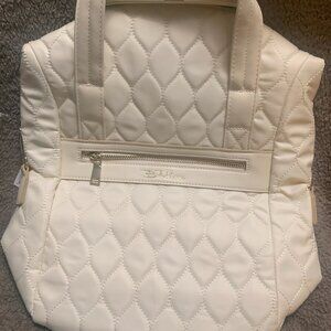 Bella Russo 14.4" Tote Backpack Shoulder Bag With Cream New With Tags. Bella Rus